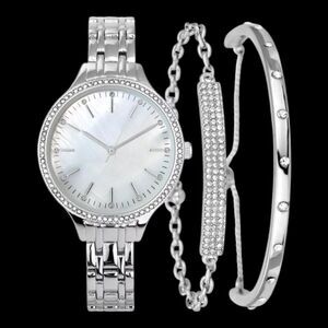 I.N.C. International Concepts Women's Bracelet and Watch Set 36mm, NWT